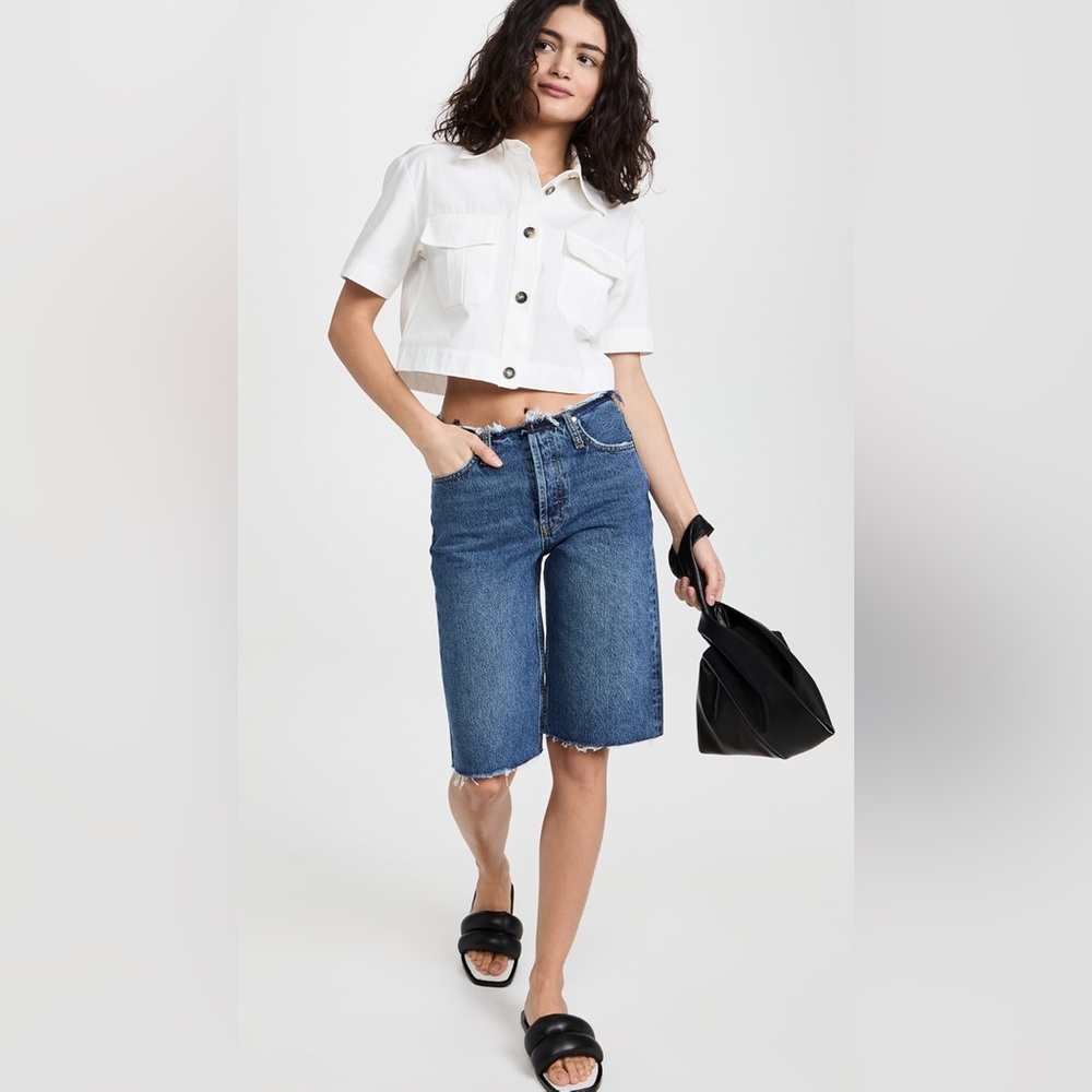 Anine Bing Gavin 1999 Denim Shorts